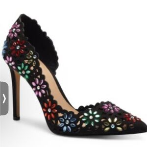 INC International Concepts Black and Red Stiletto Heels